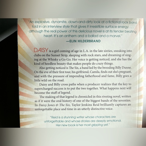 Daisy Jones & The Six book - Picture 3 of 3